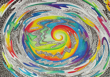 Engel halten die Erde\copyright Regina F. Rau